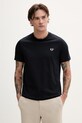 Fred Perry t-shirt bawełniany bawełna granatowy M1600V