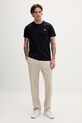Fred Perry t-shirt bawełniany M1600V granatowy SS26