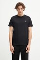 Fred Perry t-shirt bawełniany bawełna czarny M1600V