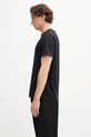 Fred Perry t-shirt bawełniany M1600V czarny AW25