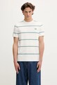 Fred Perry t-shirt bawełniany wzorzyste biały M1734