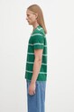 Βαμβακερό μπλουζάκι Fred Perry M1734 πράσινο AW25