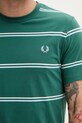 Fred Perry t-shirt bawełniany M1734 zielony