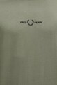 Fred Perry t-shirt bawełniany zielony M4580