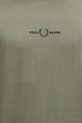 Памучна тениска Fred Perry зелен M4580