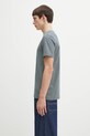 Βαμβακερό μπλουζάκι Fred Perry M6581 πράσινο AW25