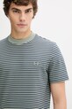 Fred Perry t-shirt bawełniany zielony M6581
