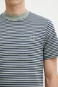 Βαμβακερό μπλουζάκι Fred Perry πράσινο M6581