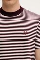 Fred Perry t-shirt bawełniany bordowy M6581