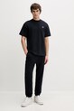 Fred Perry t-shirt bawełniany M8710 granatowy AW25