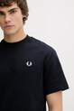 Fred Perry t-shirt bawełniany granatowy M8710
