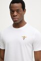 Aeronautica Militare t-shirt bawełniany biały TS1580UJ00372