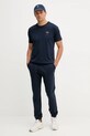 Aeronautica Militare t-shirt in cotone TS1580UJ00372 blu navy AW25