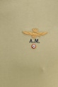 Βαμβακερό μπλουζάκι Aeronautica Militare TS1580UJ00372 πράσινο