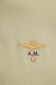 Aeronautica Militare tricou bărbătesc din bumbac TS1580UJ00372 verde