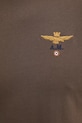 Aeronautica Militare t-shirt bawełniany TS1580UJ00372 brązowy