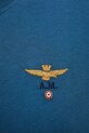 Хлопковая футболка Aeronautica Militare голубой TS1580UJ00372