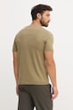 Odzież Aeronautica Militare t-shirt bawełniany TS2472UJ00708 zielony