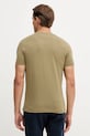 Ρούχα Βαμβακερό μπλουζάκι Aeronautica Militare TS2478UJ00641 πράσινο