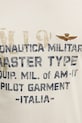 Βαμβακερό μπλουζάκι Aeronautica Militare TS2479UJ00641 μπεζ
