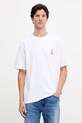 Odzież BOSS Orange t-shirt bawełniany 50551471 biały