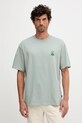 Odzież BOSS Orange t-shirt bawełniany 50551637 zielony