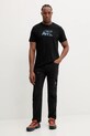 Smartwool t-shirt sportowy SW002777 czarny AW25