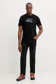 Smartwool sportos póló SW002777 fekete AW25