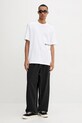 Бавовняна футболка Karl Lagerfeld Jeans A4M17030 білий AW25