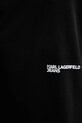 Bavlněné tričko Karl Lagerfeld Jeans A4M17030 černá
