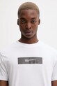 Karl Lagerfeld Jeans t-shirt bawełniany biały A4M17019