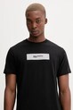 Karl Lagerfeld Jeans t-shirt bawełniany czarny A4M17019