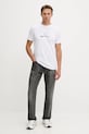 Karl Lagerfeld Jeans t-shirt bawełniany A4M17020 biały AW25