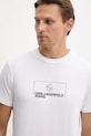 Karl Lagerfeld Jeans t-shirt bawełniany biały A4M17020