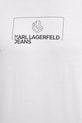 Karl Lagerfeld Jeans t-shirt bawełniany A4M17020 biały