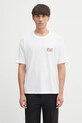 Odzież Visvim t-shirt jumbo tee s/s 125105010024 biały