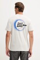 Odzież Karl Lagerfeld Jeans t-shirt bawełniany A4M17024 beżowy