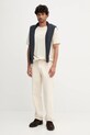 BOSS tricou din bumbac 50549282 bej AW25