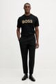 BOSS t-shirt bawełniany 50551902 czarny AW25