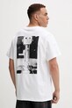 Odzież G-Star t-shirt bawełniany D26839.C784 biały