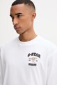 G-Star t-shirt bawełniany 0 biały D27722.C336