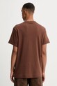 Odzież G-Star t-shirt bawełniany D24449.D976 brązowy