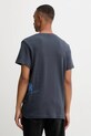 Odzież G-Star t-shirt bawełniany D26819.D976 niebieski