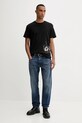 G-Star t-shirt bawełniany D26819.D976 czarny AW25
