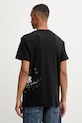 Odzież G-Star t-shirt bawełniany D26819.D976 czarny