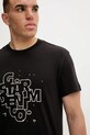 G-Star t-shirt bawełniany czarny D26824.D975