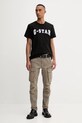 G-Star t-shirt bawełniany D26840.C336 czarny AW25