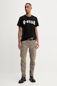 G-Star t-shirt bawełniany D26840.C336 czarny AW25
