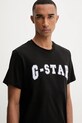 G-Star t-shirt bawełniany czarny D26840.C336