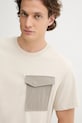 Bavlnené tričko G-Star béžová D26844.C784